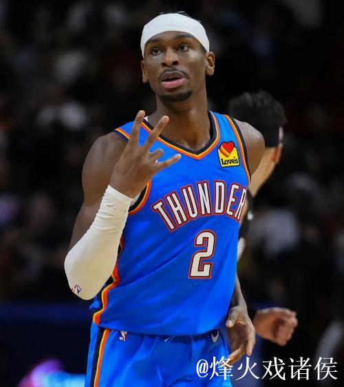 亚历山大狂砍54分雷霆13连胜 火箭1分绝杀骑士